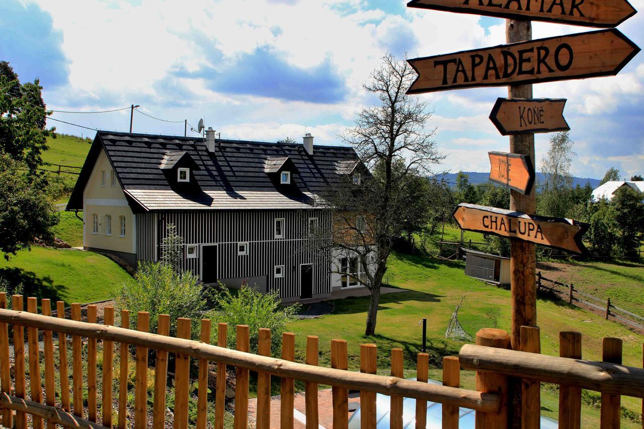 Ranch Bystra Villa Bystrá nad Jizerou Kültér fotó