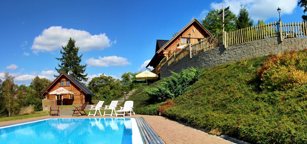 Ranch Bystra Villa Bystrá nad Jizerou Kültér fotó