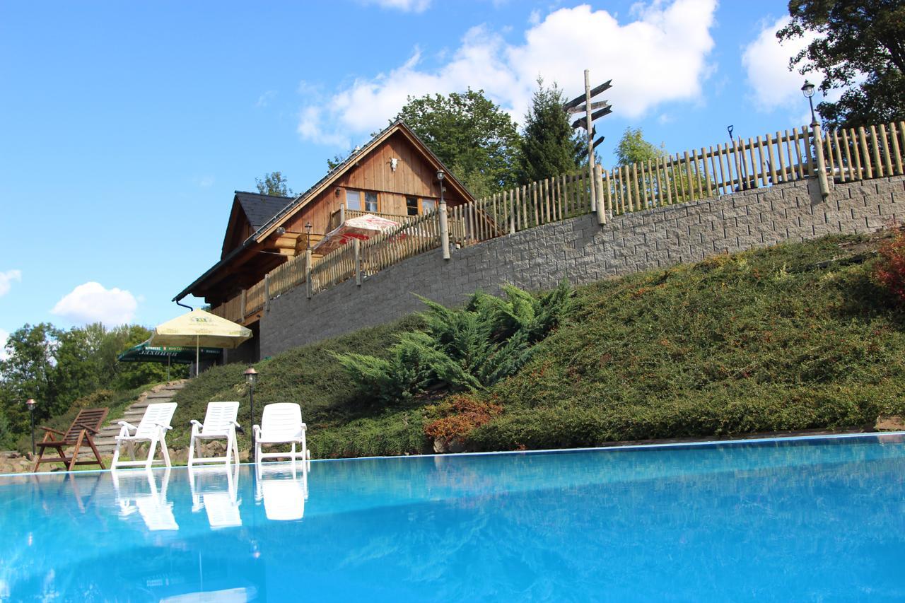 Ranch Bystra Villa Bystrá nad Jizerou Kültér fotó