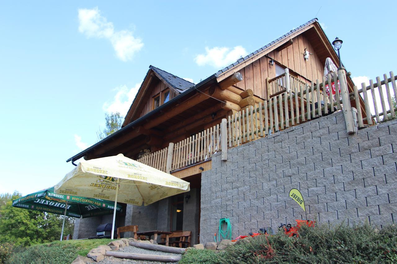 Ranch Bystra Villa Bystrá nad Jizerou Kültér fotó
