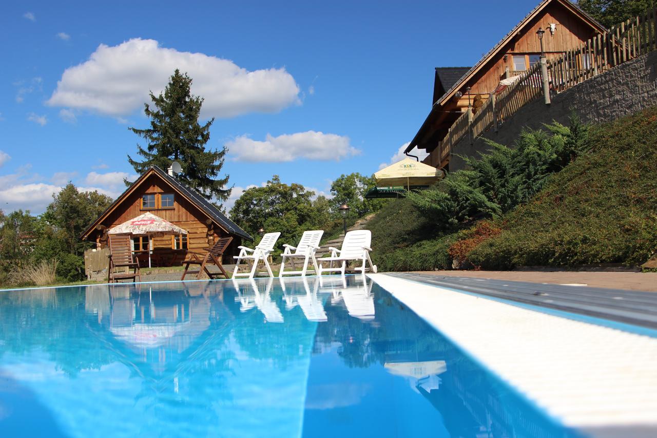 Ranch Bystra Villa Bystrá nad Jizerou Kültér fotó
