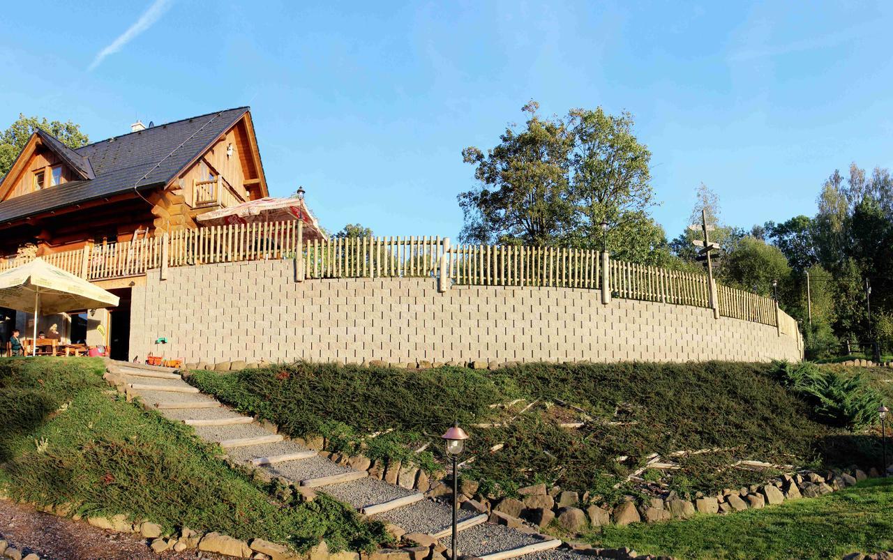 Ranch Bystra Villa Bystrá nad Jizerou Kültér fotó