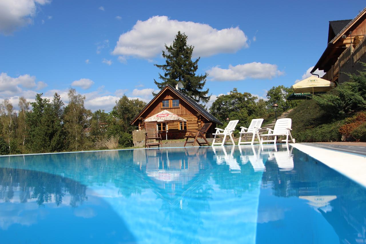 Ranch Bystra Villa Bystrá nad Jizerou Kültér fotó